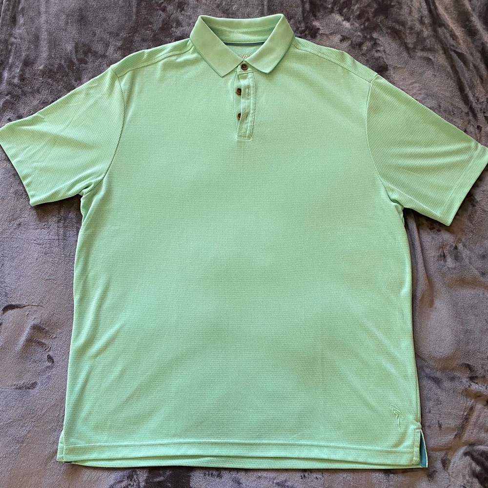 Men’s mint green Caribbean t-shirt, Size L